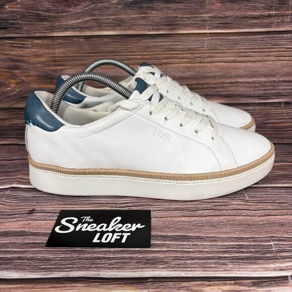 Kizik Other - Kizik‎ Men's Sonoma Optic White Leather Casual Lace Up Shoes